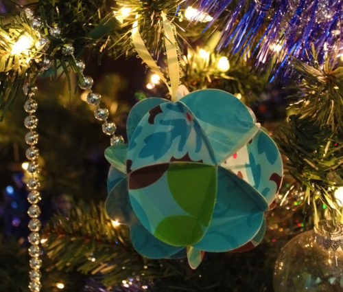 Paper Tree Ornaments