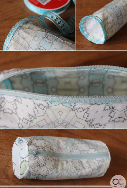 how to  make a cylinder pencil case