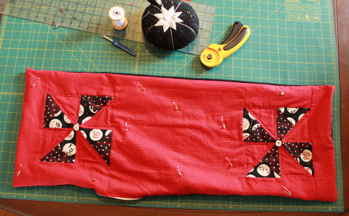 Craftcore | learn how to make a pinwheel tote bag
