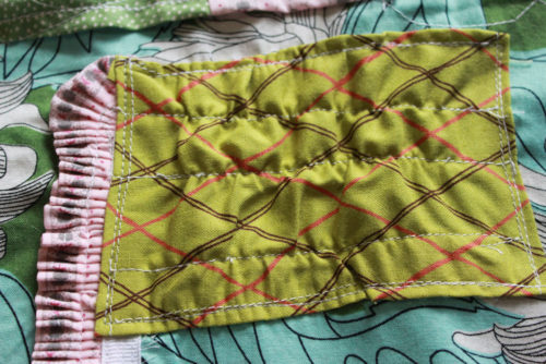 Fidget Quilt Week 3 Block | Playing with Texture while Quilting | Craftcore