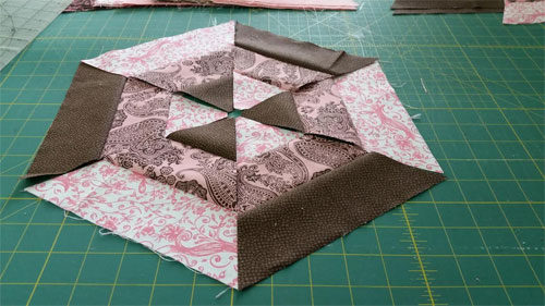 How to Piece Pyramids (Equilateral Triangles) from Precut Jelly Roll Strips