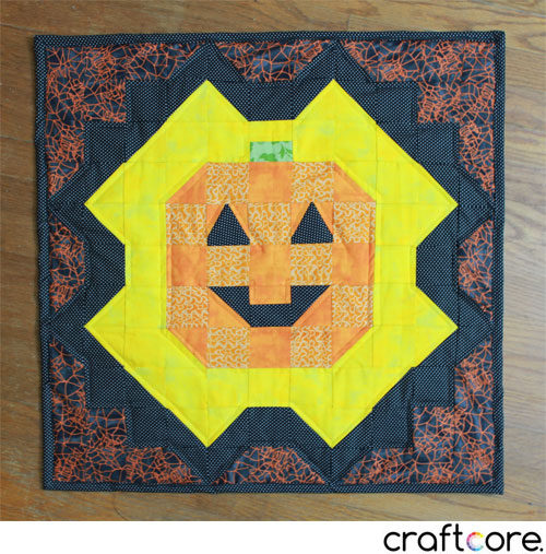 Craftcore Pumpkin Quilt Tutorial