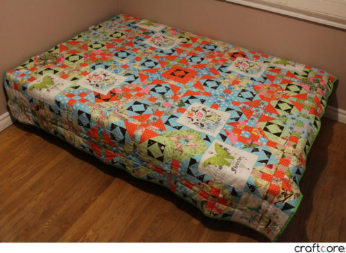 Monkey Wrench Quilt by Craftcore