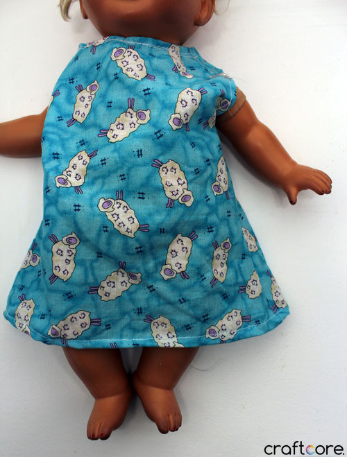 pajamas for baby doll