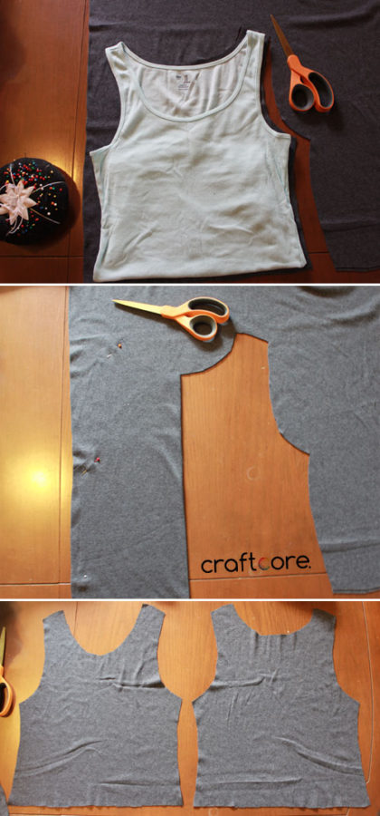How to make a tank dress without a pattern. | Craftcore Tutorial
