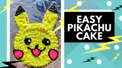 An Easy Pokemon Pikachu Cake